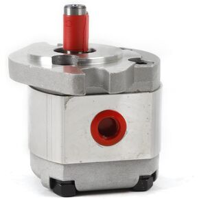 0.8ML/R High Pressure Single Hydraulic Gear Pump, 4300 RPM 21MPa Durable Shaft Work Efficiently Hydraulic Gear Pump Keyed Shaft Aluminum Alloy SAE Flat Key in Kuwait