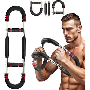 جهاز تدريب الذراع تويستر، معدات تمرين الصدر بمستويات مقاومة قابلة للتعديل للرجال والنساء، جهاز لياقة الجزء العلوي من الجسم قابل للفصل للمنزل وصالة الألعاب الرياضية in Kuwait