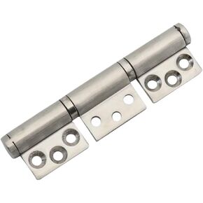 باب عالي التحمل مصنوع من الفولاذ المقاوم للصدأ 304 مع مفصل علم مدمج بعمود دوار 360 درجة قطعة واحدة in Kuwait