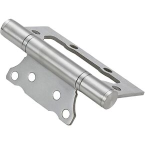 مفصل باب من الفولاذ المقاوم للصدأ باللون الفضي مقاس 4 بوصة مخفي بمفصلات نافذة معدنية سميكة بسمك 3 مم قطعة واحدة in Kuwait