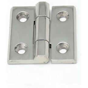 مفصلات شديدة التحمل من الفولاذ المقاوم للصدأ 304 لأبواب الخزانات الصناعية سميكة ومناسبة للخزائن الكهربائية 1 قطعة (40 × 40 × 5 مم) in Kuwait