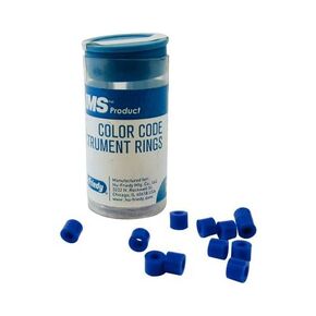 Hu-Friedy IMS-1288 Color Code Instrument Rings, Regular, Blue (Pack of 50) in Kuwait