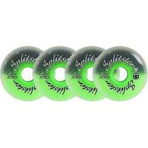 عجلات هوكي رينك رات رولر سبليستر 80 ملم XXX قبضة أسود/أخضر 4 عبوات in Kuwait