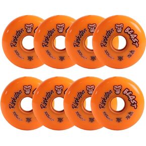 عجلات هوكي رينك رات رولر بيست 76 ملم XXX جريب برتقالي 8 عبوات in Kuwait