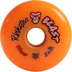 عجلات هوكي رينك رات رولر بيست 80 ملم XX جريب برتقالي (مفرد) in Kuwait