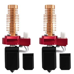 2.0 Upgrade Ceramic Hotend for Flashforge Adventurer 5M/5M Pro, 24V 48W Print Head with Quick-Detachable Hardened Nozzle Heating Cartridge Block Heat Sink Silicone Cover Thermistor in Kuwait