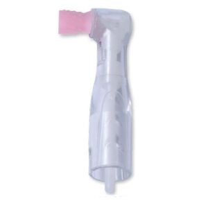 Premium Plus ONE-CT3399-090SP Prophy Angles Clear Body with Soft Turbine Cup Pink 100/Pk in Kuwait