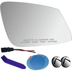 EAP Passenger Side Mirror Glass Compatible with BMW i3 2013-2021, 228i 2014-2018, 328i 335i 2012-2018, 428i 2014-2020, 528i 550i 2011-2017, 640i 2012-2018, 740i 2009-2015, X1 2013-2022, X2 2018-2023 in Kuwait