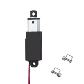 12V Mini Linear Actuator - 0.4 Inch Stroke, 42lbs/188N, 0.2"/s Speed, IP54 Electric Micro Linear Actuator with Mounting Brackets, Lightweight 0.082lbs, for Cabinets, Robotics, Home Automation in Kuwait