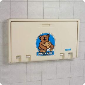 Koala Kare KB100-00 Horizontal Baby Changing Station in Kuwait