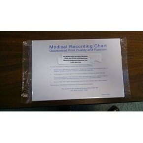EKG Paper for Nohon Kohden 1350A & 9130K EKG Machines - 10 Sheets per Pack - Letter/A4 Size in Saudi Arabia
