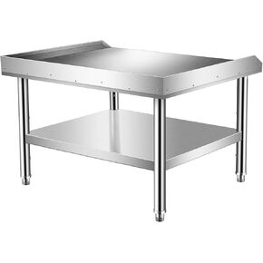 Stainless Steel Equipment Stand, 30 x 36 x 24Inches Grilling Table with Adjustable Storage Undershelf for Kitchen Restaurant Home and Hotel in Saudi Arabia