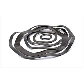 Wave Spring Washers, 50PCS Spring Steel 65Mn Peak Washer Wave-Shaped Squiggle Elastic M3-M118 in Kuwait