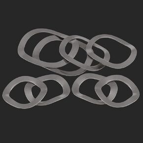 Wave Washers, Compression Spring 304 Stainless Steel Three Crest Washer Wave Elastic in Kuwait