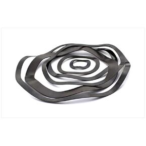 Wave Spring Washers, Compression Spring Steel 65Mn Peak Washer Wave-Shaped Elastic M3-M118, 50PCS in Kuwait