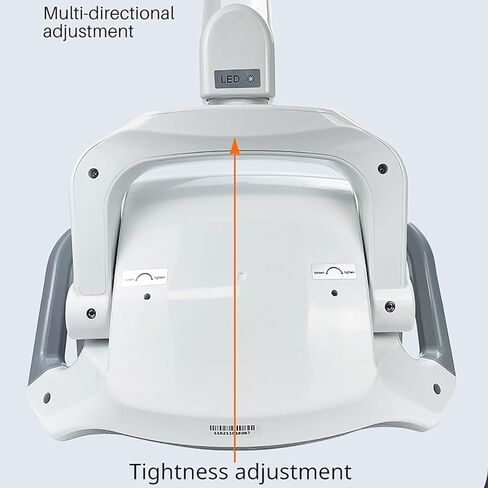 مصباح أسنان بدون ظل، مصباح أسنان مثبت على السقف مع 6 مصابيح LED، يناسب منفذ 22/26 مم ودرجة حرارة اللون 3500-5500 كلفن قابلة للتعديل، 3 محاور مرنة للحركة، لكرسي الأسنان، قسم الجراحة in Kuwait