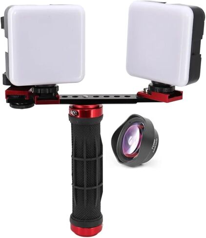 Dental Photography Lamp, Brightness Adjustable Oral Filling Flash Light, Dentist Flash LED Photography Light(MK-016+37mm+75mm) in Saudi Arabia