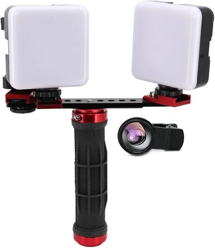 Dental Photography Lamp, Brightness Adjustable Oral Filling Flash Light, Dentist Flash LED Photography Light(MK-016+37mm+75mm) in Saudi Arabia