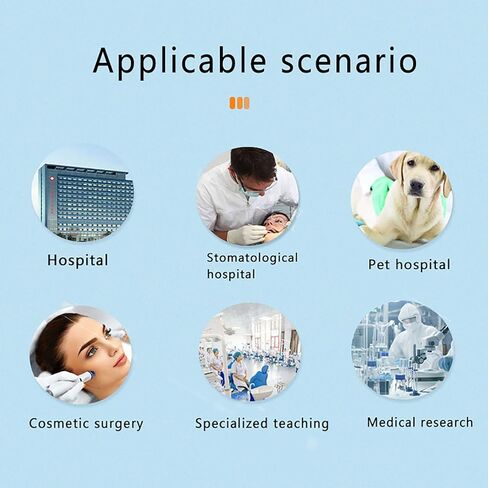 مصباح LED للأسنان بدون ظل، ضوء فحص الأسنان مع واجهة 22 مم، ذراع المصباح وسطوع قابل للتعديل بمرونة، إضاءة باردة ناعمة وموفرة للطاقة، لغرفة طب الأسنان، كرسي الأسنان in Kuwait