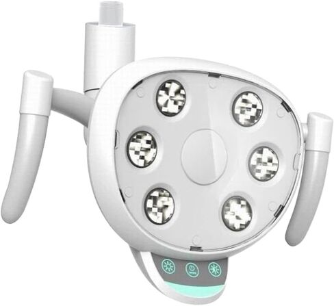 LED Lamp Oral Light with 6 High Power LEDs for Dental Chair Double Control System CX249-23 in Kuwait