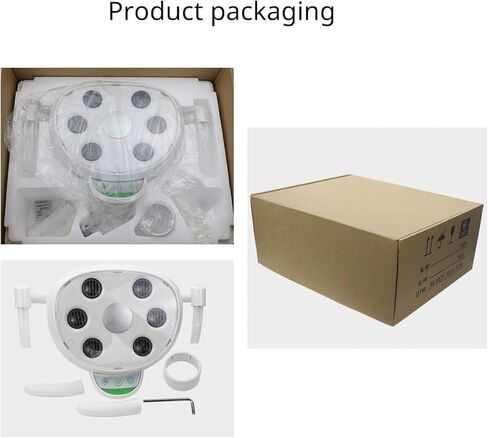 LED Lamp Oral Light with 6 High Power LEDs for Dental Chair Double Control System CX249-23 in Kuwait