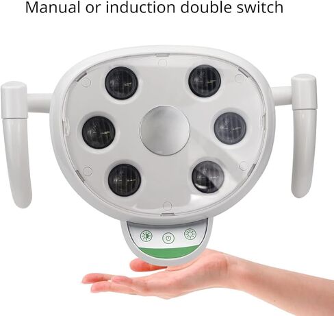 LED Lamp Oral Light with 6 High Power LEDs for Dental Chair Double Control System CX249-23 in Kuwait