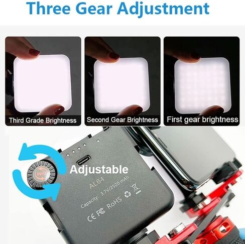 Dental Filling Light, Oral LED Photography Equipment, Brightness Adjustment Fill Light for Dentist Treatment(MK-016+37mm CPL) in Saudi Arabia