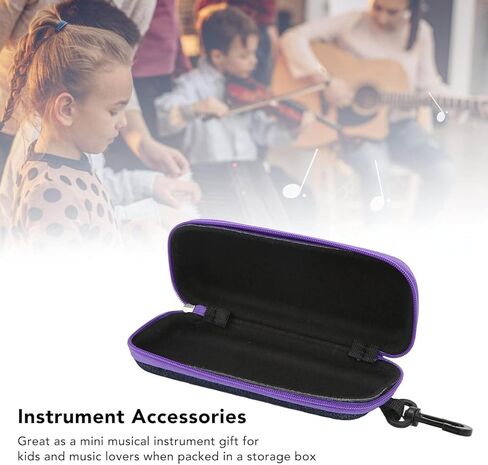 Kazoo Box Case Storage Bag EVA Portable Hook Wind Instrument Accessories in Saudi Arabia
