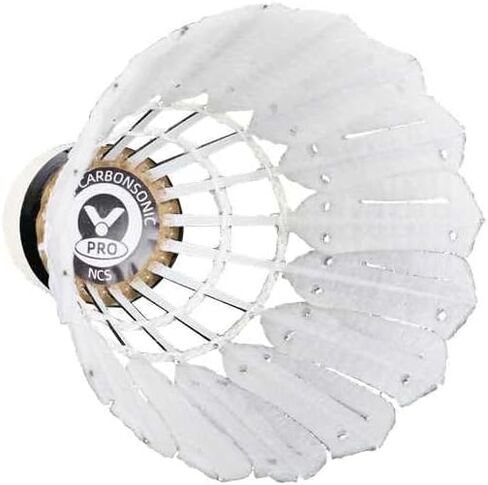 Victor Badminton - Artificial Shuttle Practice Balls (Carbon Shuttle) Carbon Shuttle Pro NCSPRO 12 Pack in Kuwait