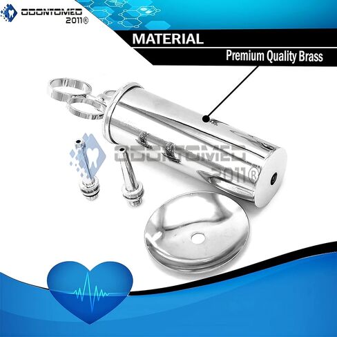 حقنة للأذن والمثانة مطلية بالكروم من OdontoMed2011® - 6 أونصة. حقنة الأذن ODM in Saudi Arabia