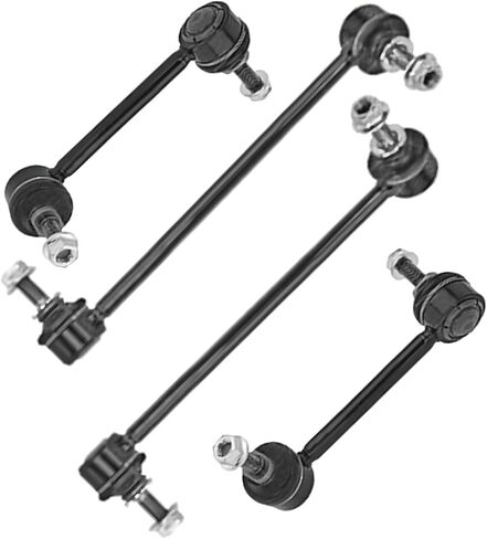 Detroit Axle - Sway Bars Kit for 2014-2019 INFINITI Q50 Q70, 2017-2019 Q60, 2015-2019 Q70L, 4 Front Rear Stabilizer Sway Bar End Links Replacement in Kuwait