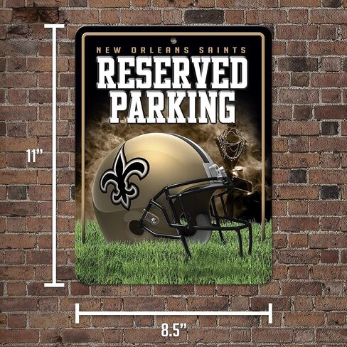 Rico Industries NFL Football Seattle Seahawks 2026 Super Bowl LX Champions 8.5" x 11" Carbon Fiber Metal Parking Sign - Great for Man Cave, Bed Room, Office, Home Décor in Saudi Arabia