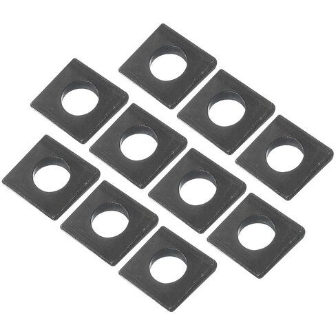 Beveled Square Washers, Square Beveled Washers Bearing Strut Plate Flat Pad, for Shim Leveling Fastener Hardware (M14* 10Pcs) in Saudi Arabia