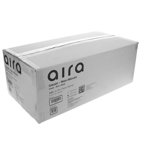 Aira 100205 شاش غير منسوج 2 × 2 معقم 8 طبقات 5000/Cs in Kuwait