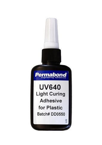 Permabond UV640 Thicker Viscosity General Purpose Impact Resistant Clear UV Glue in Kuwait