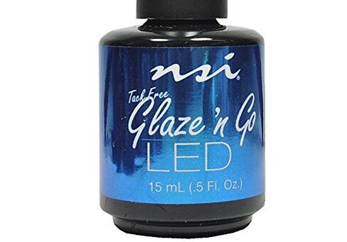 2 X LED Glaze N Go UV Gel Sealant Cures in a LED lamp in 60 seconds Enhancement sealant for use over Gel . size 15 ml. in Saudi Arabia