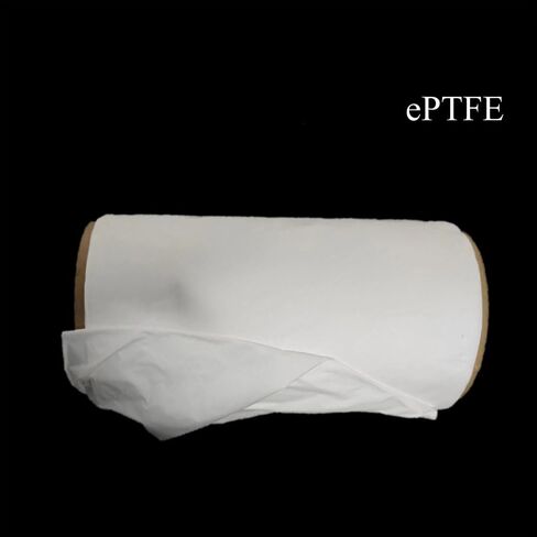 ePTFE Membrane, Porous ePTFE Film, Teflon Filter Membrane, High Temperature Resistant, Breathable Membrane Composite (150 * 150mm W*L, 5um Aperture) in Saudi Arabia