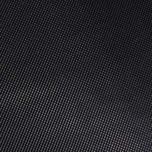 ورقة وسادة مطاطية غير قابلة للانزلاق مع ظهر لاصق، مادة DIY للغلق، مصدات، حماية ودعم الأثاث، أسود (1/25 بوصة سميكة، 12 بوصة × 12 بوصة) in Kuwait