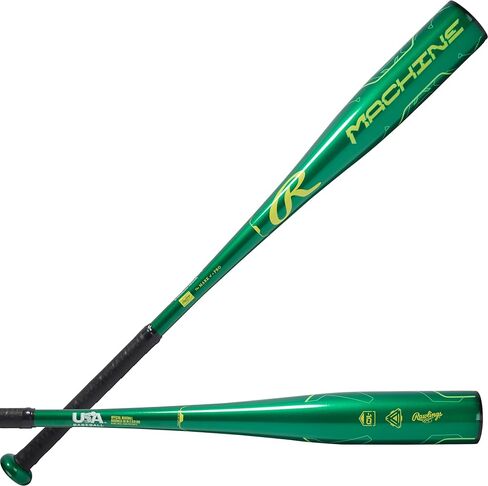 Rawlings | Machine Baseball Bat | USA | -10 Drop | 2 5/8" Barrel | 1 Pc. Alloy in Kuwait