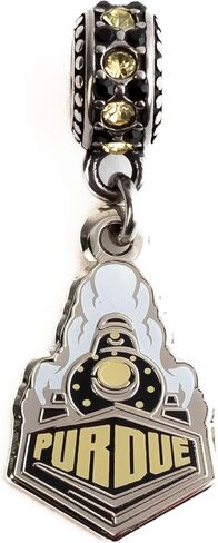 Purdue University Boilermaker Charm Fits Compatible With Pandora Style Bracelets in Kuwait