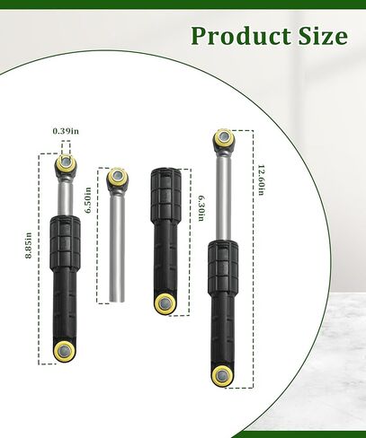 4-Pack Washing Machine Shock Absorber Fits For Samsung Washer,Replaces DC66-00470A,DC66-00470B,AP4206426,DC66-00650D,2020946,PS4212219,AP4456255,DC66-00650C etc. in Kuwait