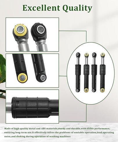 4-Pack Washing Machine Shock Absorber Fits For Samsung Washer,Replaces DC66-00470A,DC66-00470B,AP4206426,DC66-00650D,2020946,PS4212219,AP4456255,DC66-00650C etc. in Kuwait