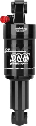 DNM AO-9 Air Suspension Shock Absorber, 65/56/41mm Travel, 150-275PSI Adjustable, Lightweight Aluminum Alloy MTB Suspension for 210/190/165mm, Waterproof & Dustproof(AO9-165 x 41mm) in Kuwait