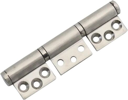 باب عالي التحمل مصنوع من الفولاذ المقاوم للصدأ 304 مع مفصل علم مدمج بعمود دوار 360 درجة قطعة واحدة in Kuwait