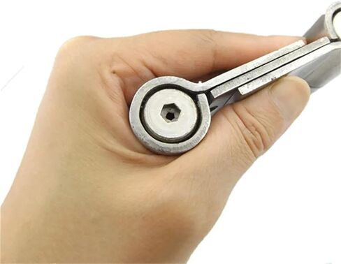Thicken Stainless Steel Two-Way Door Opening Hinge Bedroom Spring Mute Bearing Hinges Hardware 1Pcs(A) in Saudi Arabia