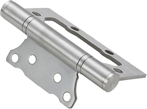 مفصل باب من الفولاذ المقاوم للصدأ باللون الفضي مقاس 4 بوصة مخفي بمفصلات نافذة معدنية سميكة بسمك 3 مم قطعة واحدة in Kuwait