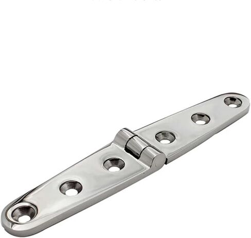 قطعة فضية من الفولاذ المقاوم للصدأ 316 بمفصلة شديدة التحمل قابلة للطي سميكة ومسطحة قطعة واحدة in Kuwait