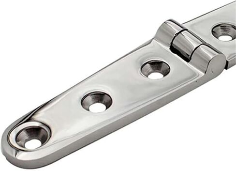 قطعة فضية من الفولاذ المقاوم للصدأ 316 بمفصلة شديدة التحمل قابلة للطي سميكة ومسطحة قطعة واحدة in Kuwait