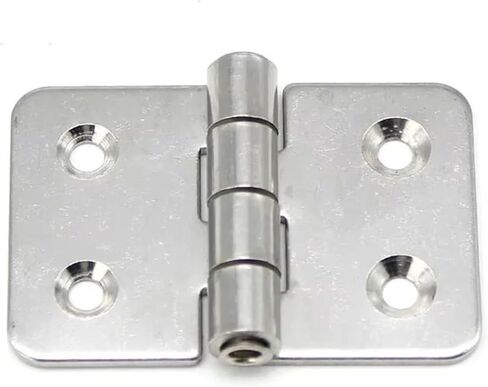 304 الفولاذ المقاوم للصدأ العادي الدورية تحمل في الهواء الطلق خزانة قياسية الباب المفصلي الصناعية 1 قطعة in Kuwait