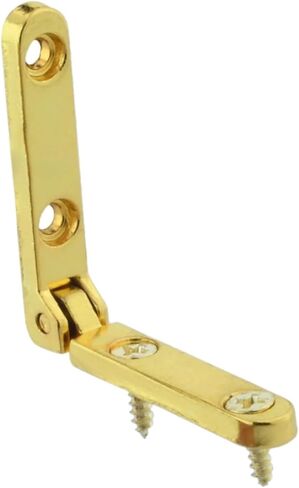90 Degree Folding Hinges for Wine Box Wooden Chest Case Cabinet Furniture Small Hinge 30 * 6mm 10Pcs(Silver) in Saudi Arabia
